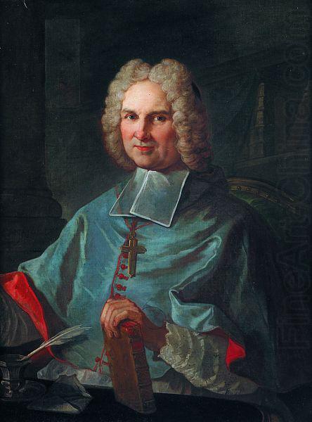 Portrait de l eveque Rousseau de La Parisiere, Charles-Joseph Natoire